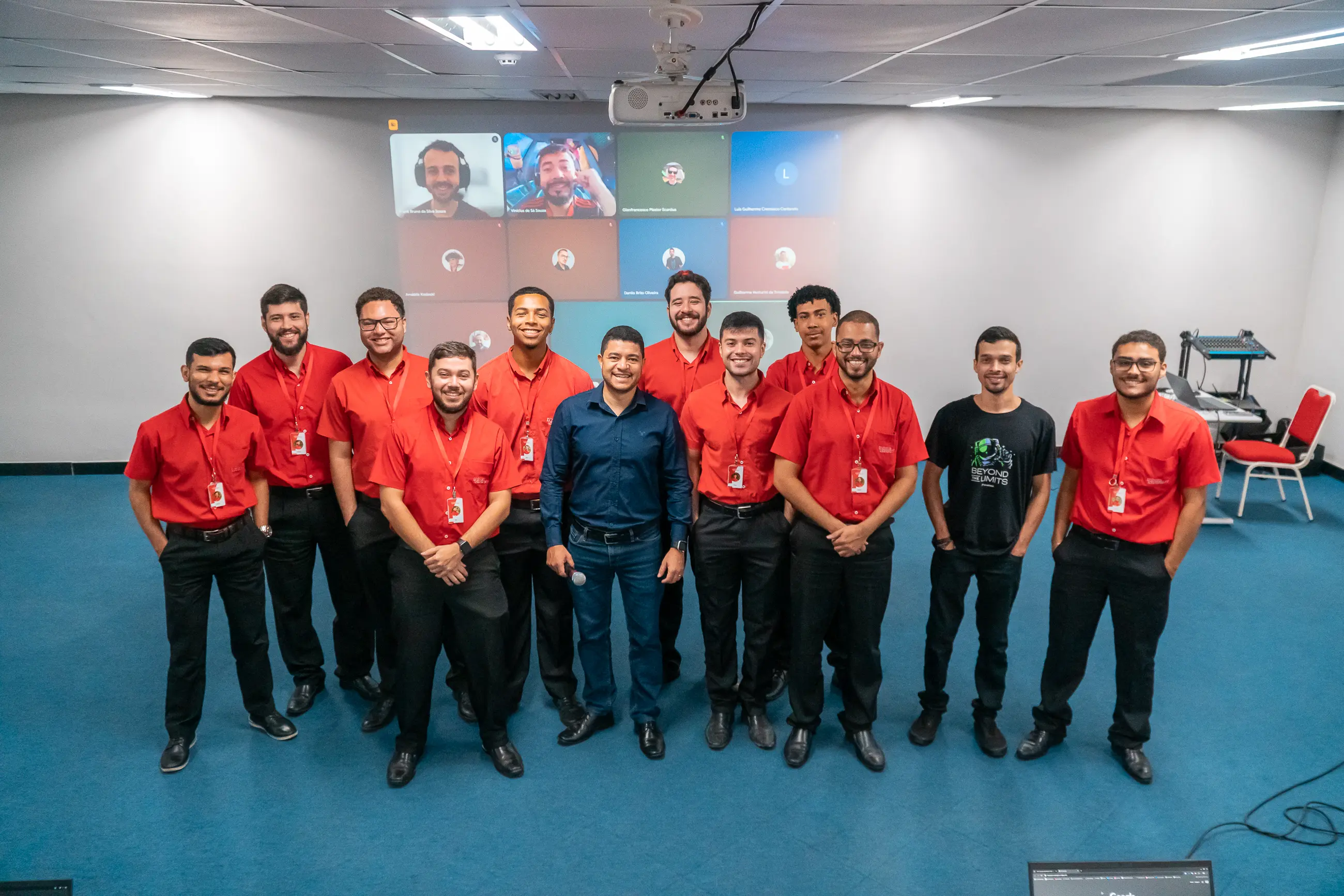 Equipe de TI da Móveis Simonetti